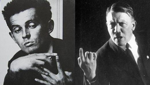 Egon Schiele et Adolf Hitler