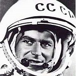 Portrait du cosmonaute Guerman Titov en 1961
